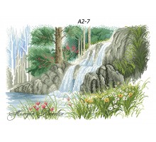 Картина А2-7 Водоспад