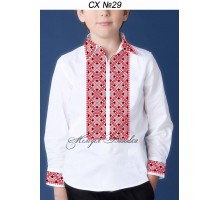 Сорочка для  хлопчика - вишиванка , заготовка для вишивики нитками або бісером - СХ-29