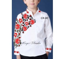 Сорочка для  хлопчика - вишиванка , заготовка для вишивики нитками або бісером - СХ-90