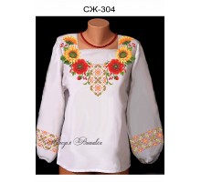 Жіноча сорочка - вишиванка , заготовка для вишивики нитками або бісером СЖ №304