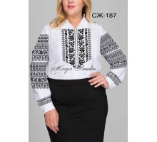 Жіноча сорочка - вишиванка , заготовка для вишивики нитками або бісером СЖ №187