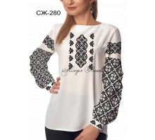 Жіноча сорочка - вишиванка , заготовка для вишивики нитками або бісером СЖ №280