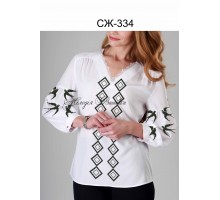 Жіноча сорочка - вишиванка , заготовка для вишивики нитками або бісером СЖ №334
