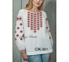 Жіноча сорочка - вишиванка , заготовка для вишивики нитками або бісером СЖ №361