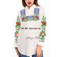 Жіноча сорочка - вишиванка , заготовка для вишивики нитками або бісером СЖ №86 Урочиста
