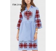 Плаття жіноче - вишиванка, заготовка для вишивки бісером або нитками ПЖ №314