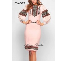 Плаття жіноче - вишиванка, заготовка для вишивки бісером або нитками ПЖ №322