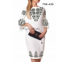 Плаття жіноче - вишиванка, заготовка для вишивки бісером або нитками ПЖ №439