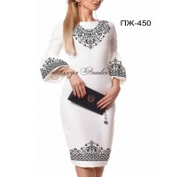 Плаття жіноче - вишиванка, заготовка для вишивки бісером або нитками ПЖ №450
