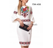 Плаття жіноче - вишиванка, заготовка для вишивки бісером або нитками ПЖ №458