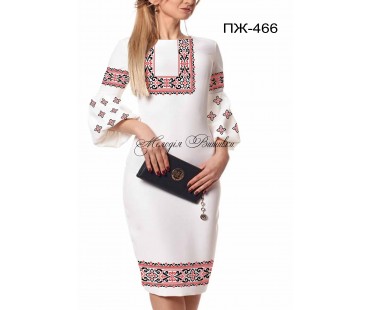 Плаття жіноче - вишиванка, заготовка для вишивки бісером або нитками ПЖ №466