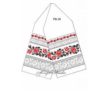 Рушник весільний - заготовка  для  вишивки бісером або нитками №38