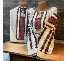 Парні  вишиванки "Червона зірочка"